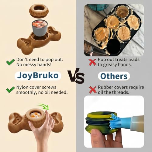 Enrichment Frozen Dog Treat Dispensing Interactive Chew Toy, Brown - color: Brown