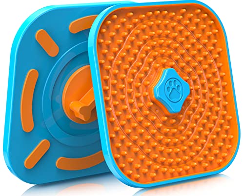 Lick Mats for Dogs, Dog Cage Training Licking Mat for Dogs, Multipurpose Lick Pads