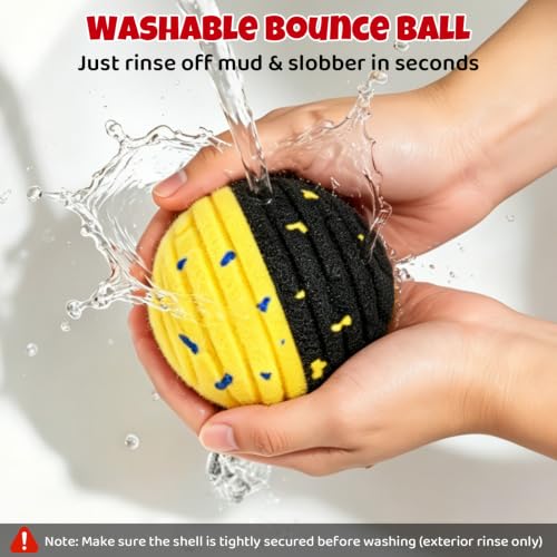 Interactive Dog Toy Ball with Remote Control (Yellow) - color: Yellow