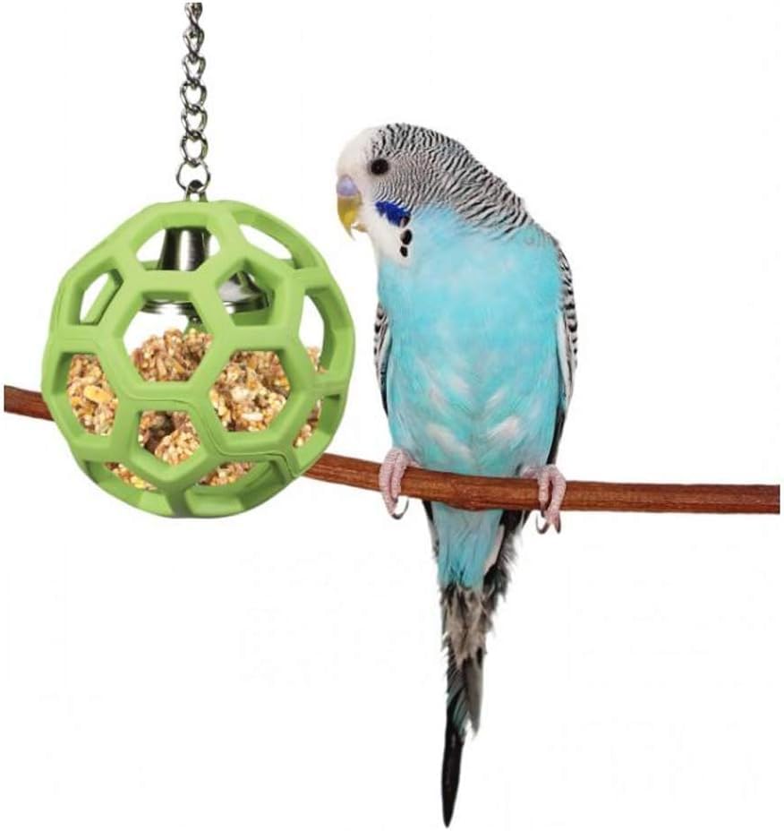 JW Pet Activitoys HOL-ee Roller Parrot Toy, 4in Diameter - size: 3.5'' diameter 7.75'' length