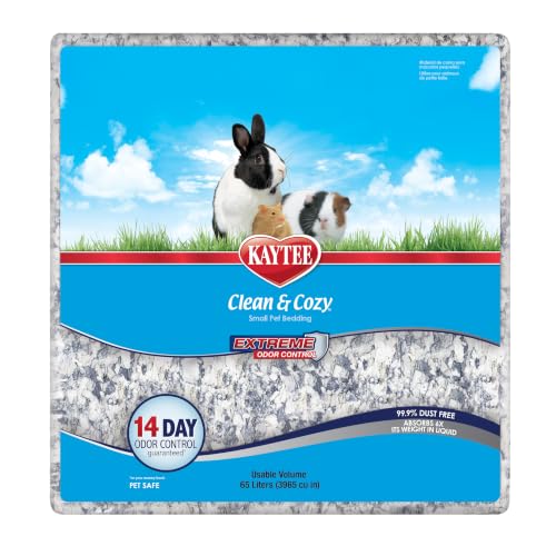 Kaytee Clean & Cozy Extreme Odor Control Hamster Bedding, 65 Liters - size: 65 Liters