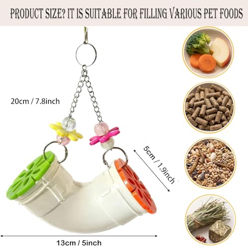 Rat Enrichment Toy, Mouse Interactive Foraging Toys for Various Treats