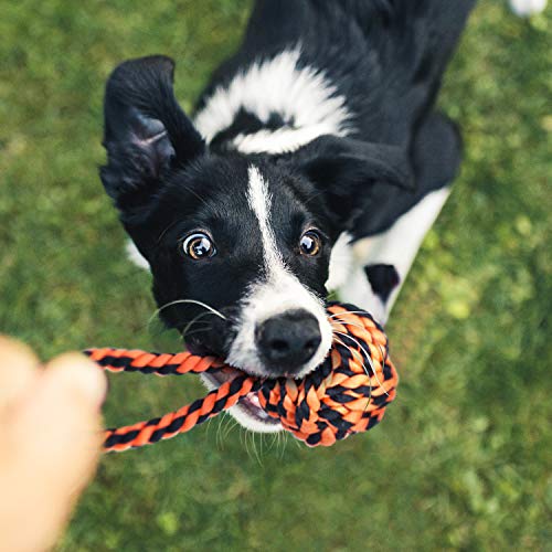 SHARLOVY Large Tough Chew Toys for Aggressive Chewers, 9 Pack Dog Rope Toys - color: 9 Packs, size: Large