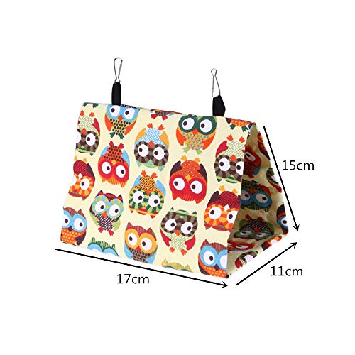 Winter Warm Bird Nest Bird Nest Bird Bed Hanging Cage Tent Hut - Parrot Hanging Tent for Budgies Pet Parrot Budgie Parakeet Cockatiel