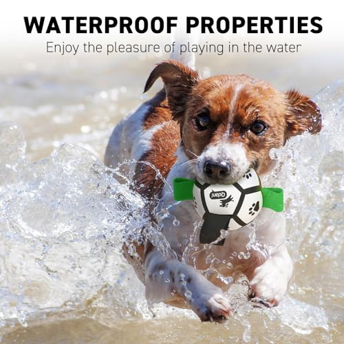 QDAN Small Dog Toys, Puppy Balls, Dog Balls with Straps for Small Breed - color: Green-Black, size: Extra Small Size 0 (3.5 Inch)