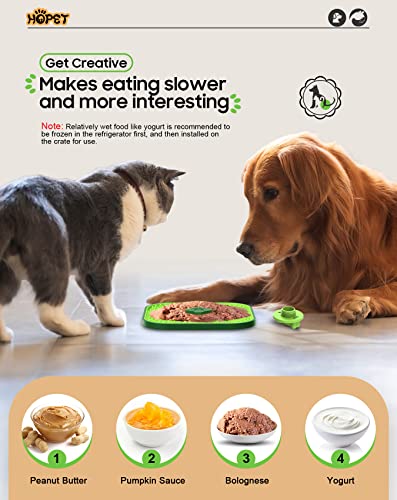 Lick Mats for Dogs, Dog Cage Training Licking Mat for Dogs, Multipurpose Lick Pads