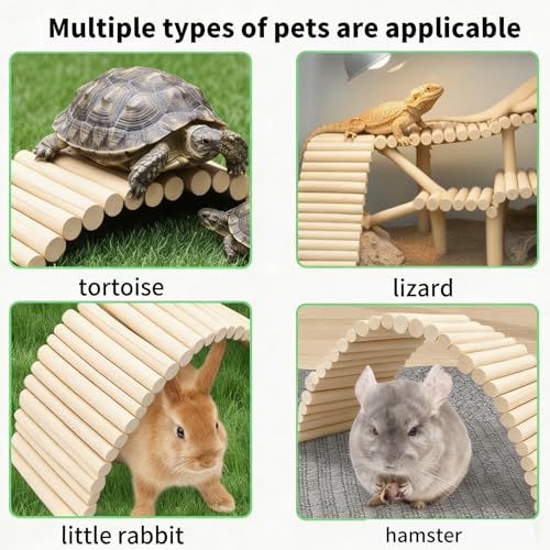 3 Pcs Guinea Pig Toys，Hamster Cage Accessories，Hamster Toys