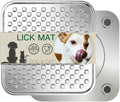 Lick Mat for Dogs & Cats, Double-Wall Stainless Steel, Large-1Pack - color: Large-1Pack