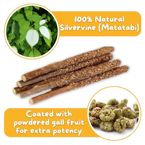 Hide & Scratch Silvervine Catnip Balls 3 Pack Hand Woven Cat Chew Toys - style: Sticks (3 Pack)