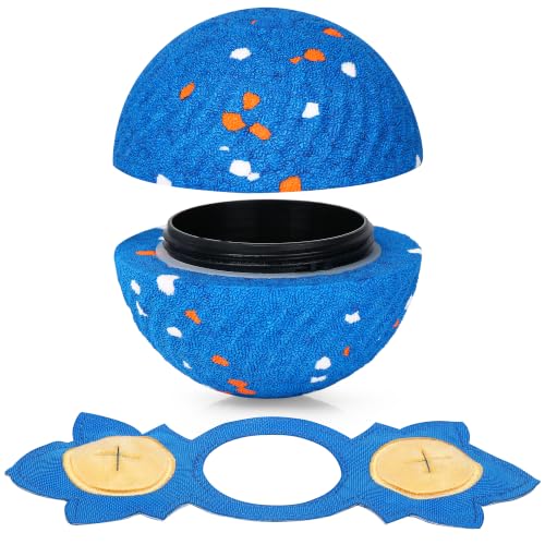 Snitch Ball, Interactive Dog Ball Replacement Shell, Blue - color: Blue shell