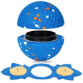 Snitch Ball, Interactive Dog Ball Replacement Shell, Blue - color: Blue shell