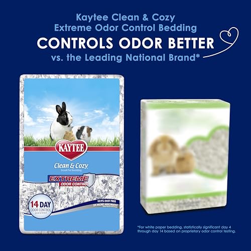 Kaytee Clean & Cozy Extreme Odor Control Hamster Bedding, 65 Liters - size: 65 Liters