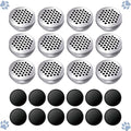 12 Pack Dog Scent Work Tins Training Kit Nose Work Magnetic Dots Scent Work Containers for Dogs Training Metal Box Smell Aluminum Cans with Lids (12pack)