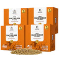 5Lb Black Soldier Fly Larvae for Birds, 20Lbs Total, 4-Pack - size: 20lb, style: Soldier Fly Larvae