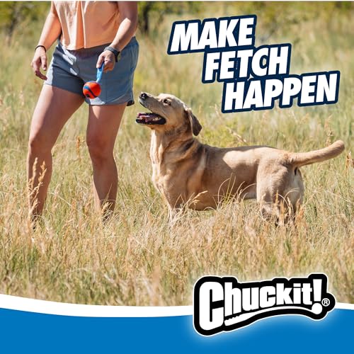 Chuckit! Ultra Tug Dog Toy, Medium, Fetch & Tug Ball for Dogs 20-60 Pounds - size: Medium, style: Ultra Tug