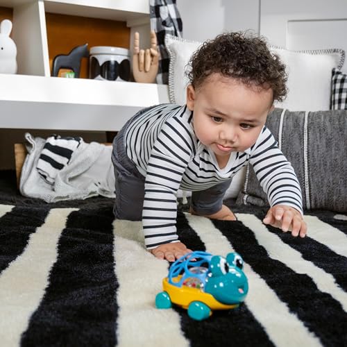 Baby Einstein Curious Car Neptune Oball Toy Car & Rattle, Ages 3 Months and Up - color: Neptune Curious Car