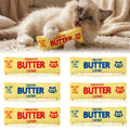 6Pcs Butter Catnip Crinkle Paper Sound Toys for Cat, Catmint Cat Toy Gift - style: 6Pcs Butter (with Crinkle Paper)