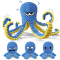 Interactive Dog Toys, 4 Pack Octopus Squeaky Hide And Seek Large Dog Toys - color: 4 Pack Octopus