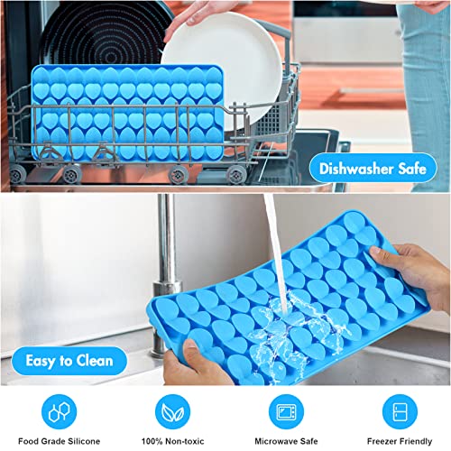 Silicone Snuffle Mat for Dogs, Blue, 14.6 x 7.3 inches - color: B(14.6"x7.3")-Blue