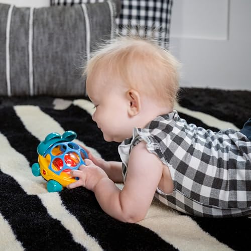 Baby Einstein Curious Car Neptune Oball Toy Car & Rattle, Ages 3 Months and Up - color: Neptune Curious Car