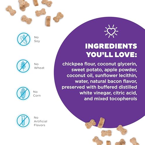 Outward Hound Nina Ottosson Puzzle Bitez Dog Treats, Apple Bacon, 7.5 Ounce (Pack of 6) - size: 7.5 Ounce (Pack of 6), style: Apple Bacon