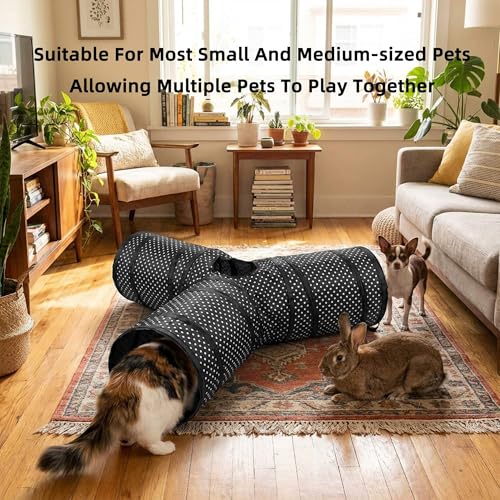 Cat Toy Tunnel Collapsible (Y) - size: Y