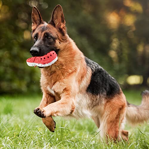 Dog Chew Toys,Tough Dog Toys for Aggressive Chewers,Durable Rubber Puppy Toy, Interactive Puppy Toys Aggressive Chewers Medium Large Breed - color: Red