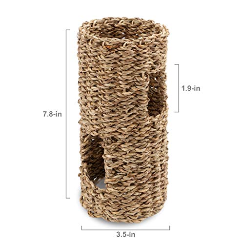 Niteangel Creative & Composable Hamster Tunnel: Edible Seagrass & DIY Tube - size: HC