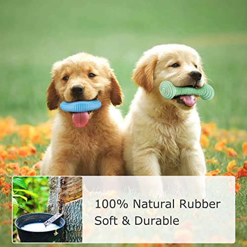 Dog Chew Toys for Puppy Teething, 3Pack 2-8 Months Puppies Teething Toys Soft & Durable Puppy Toys for Cleaning Teeth and Protects Oral Health Both Small Dogs & Medium Dog Suitable (6 Pack) - color: 6 PACK