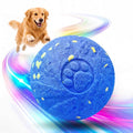 Smart Interactive Dog Toy Ball, 3 Automatic Bouncy Modes, Durable E-TPU Material for Chewing, Rechargeable and IPX7 Waterproof, Enrichment Moving Fetch Toy for Medium Large Dogs (Blue) - color: Blue