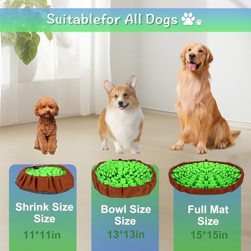 Snuffle Mat for Dogs, 2 PCE Dog Snuffle Mat