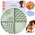 Paradise - Dog Lick Mat for Slow Feeding & Anxiety - Non Slip (Sage) - color: Sage