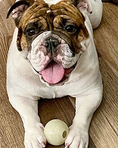 Chew King by Mammoth Set of 2 Glowing Fetch Ball, Durable Bouncy Interactive Toy for Pets & Dogs, Lightweight, 3 Inch, Fits Ball Launcher - color: 2-Pack, size: 3" (2 Pack)