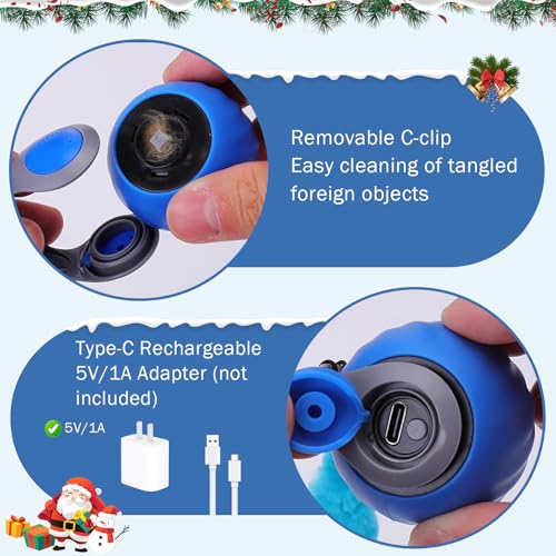 2-Pack Smart Cat Toy Ball, Automatic Rolling Interactive Cat Toys - color: Orange-Blue