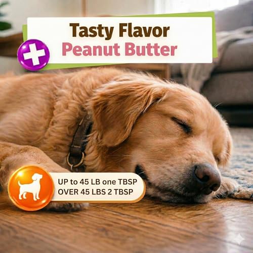 Pet Naturals BusyButter Extra Strength Calming Peanut Butter for Dogs, 6 oz
