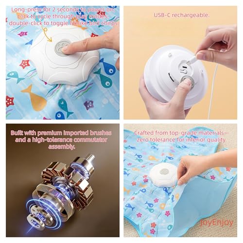 Hide and Seek Interactive Cat Toys, Puzzle Motion Activated for Indoor Cats - color: Fish Cover