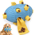 Interactive Dog Toy, Food Dispensing Puzzle Toy for Boredom Relief (Blue) - color: Light Blue