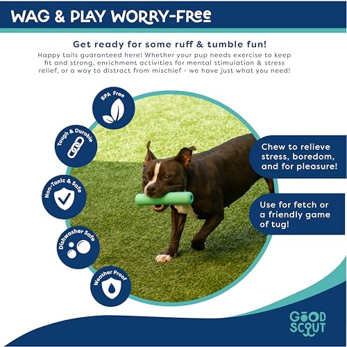 Good Scout Chew Stick - Aggressive Chew Toy for Puppies & Adult Dogs, No Stuffing for Medium & Large Dogs - style: Chew Stick