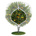 FONUNO Fruit Tree Netting with Zipper Birds Netting for Fruit Trees, White - color: White, size: 10 x 13 feet - 1 Pack