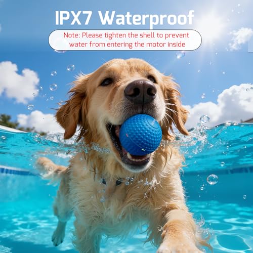 SNOYWEN Interactive Dog Toys, Automatic Moving Bouncing Pet Ball