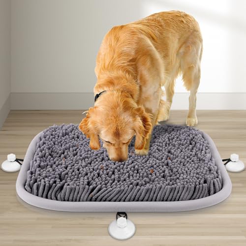 Rundik Snuffle Mat for Dogs, Interactive Puzzle Toys Feeding Games for Pets - size: 20'' x 28''