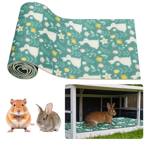 12 Inch x 6.56 ft Self Adhesive Rabbit Scratch Mat Bunny Pad