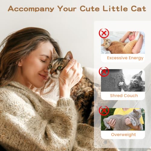 Pawaboo 6Pcs Cat Feather Wand Toy Set for Indoor Cats Self Play & Exercise - color: Z-Black + White