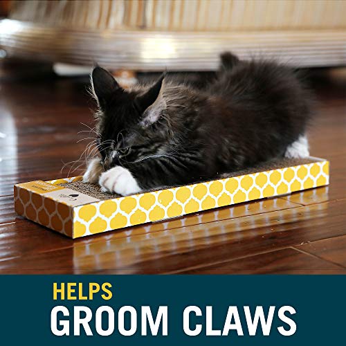 OurPets Straight and Narrow Cat Scratcher Multipack - 3 Pack - size: Pack of 3, style: Single Wide