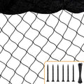 BSTPCOO Bird Netting 25'x100' with 2.4" Square Mesh Chicken Coop Nettings - size: 25'×100'-2.4''