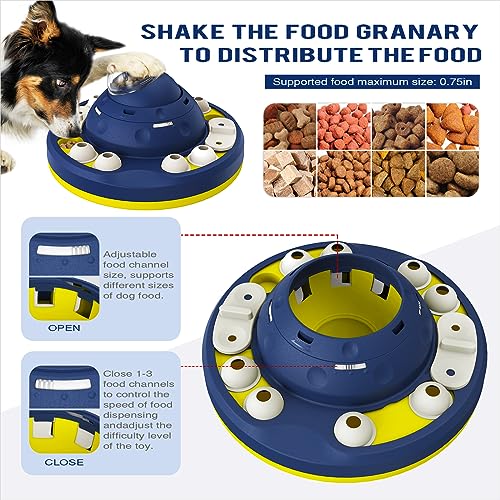 KADTC Advanced Dog Puzzle Toy, XL 2-Level Mental Stimulation for Smart Dogs