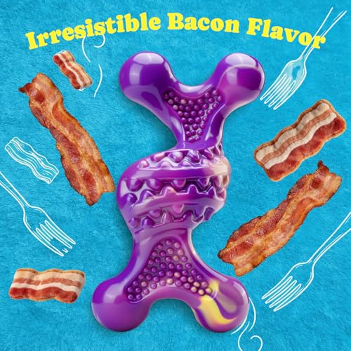 Kseroo 2 Pack Indestructible Dog Toys for Aggressive Chewers 30-120 lbs