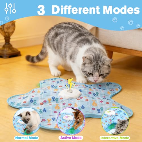 Interactive Cat Toys, Automatic Activated Hide and Seek Indoor Toys