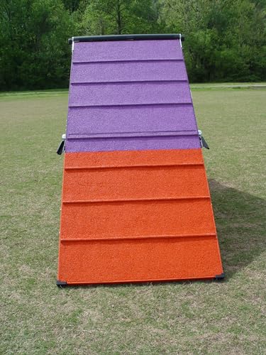 Rubber Surface Dog Agility A-Frame (7'), "On-Wheel Interface is Ready