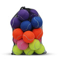 SHYUJAJIE Tennis Ball,20 Pack Practice Balls Bulk,Dog Balls with Mesh Bag - color: Multicolour